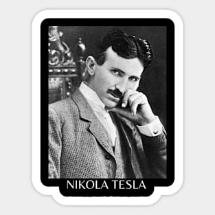 nikola tesla Sticker